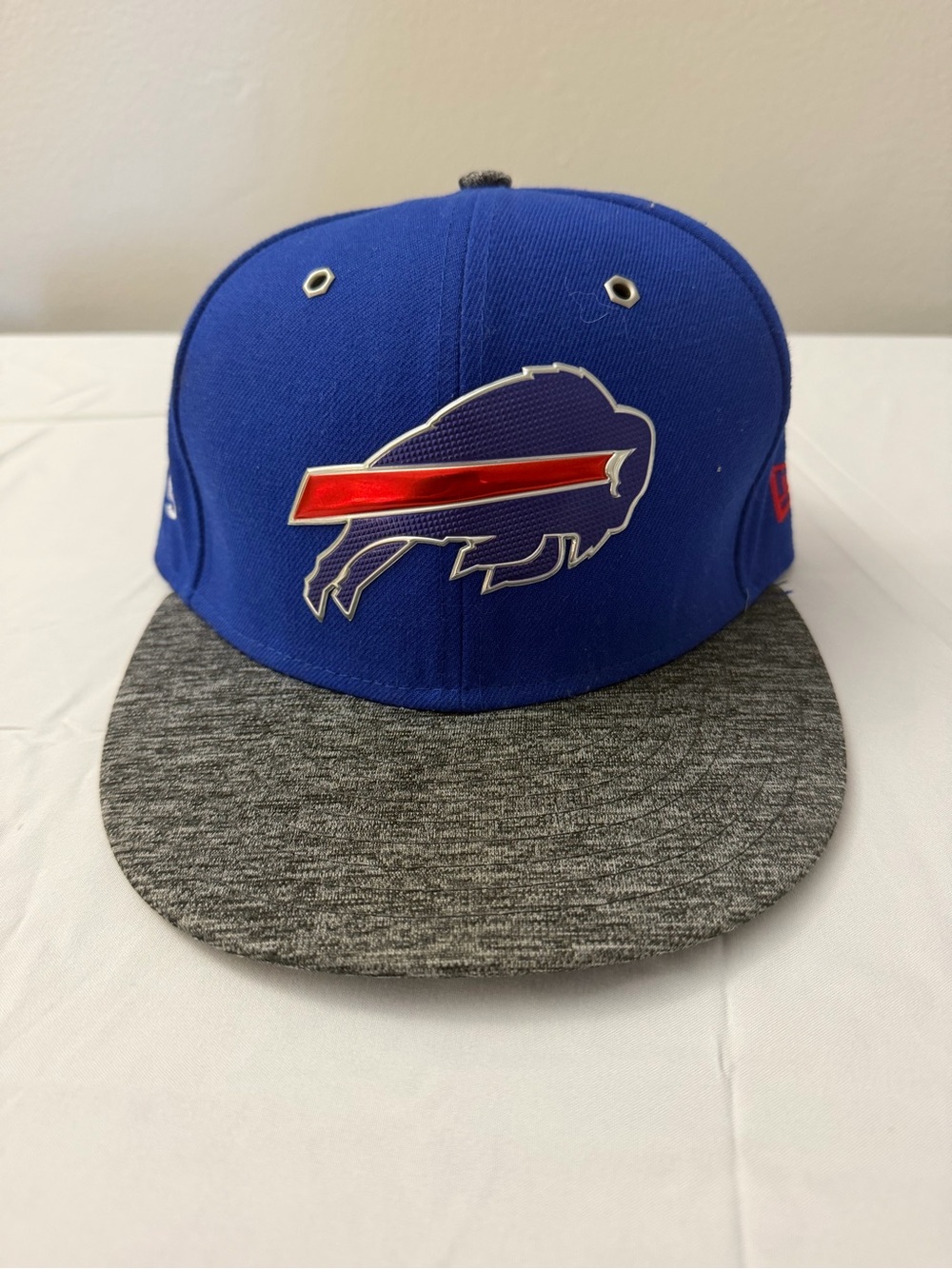 7 1/8 Royal Blue & Gray Team Logo Snapback Hat